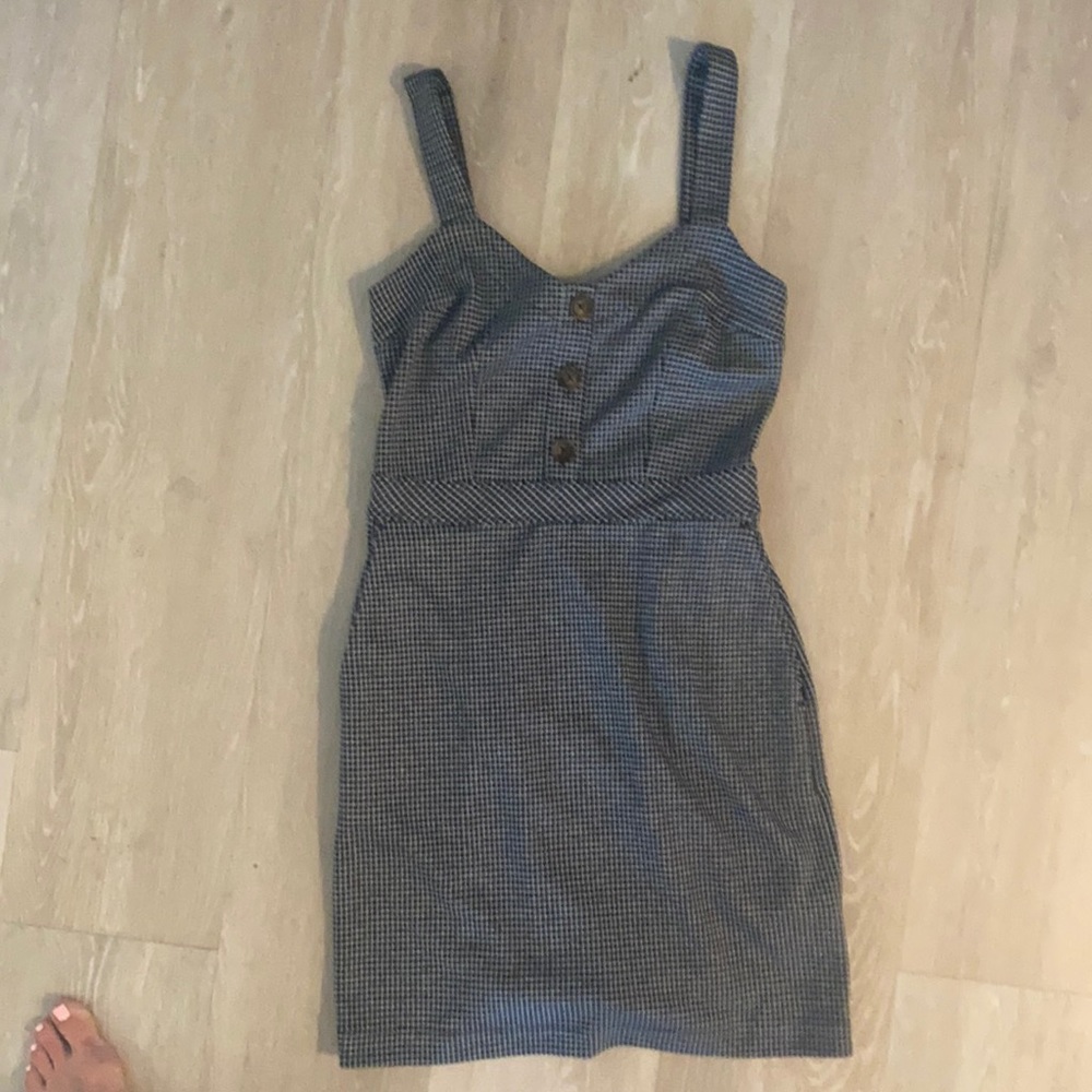Abercrombie dress navy blue XS NWT